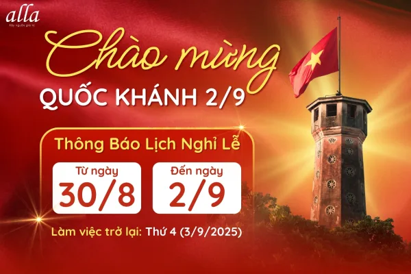 Thông báo lịch nghỉ lễ 2/9 năm 2025